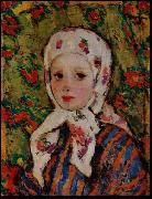 Nicolae Tonitza Katyusha the Lipovan Girl oil painting on canvas